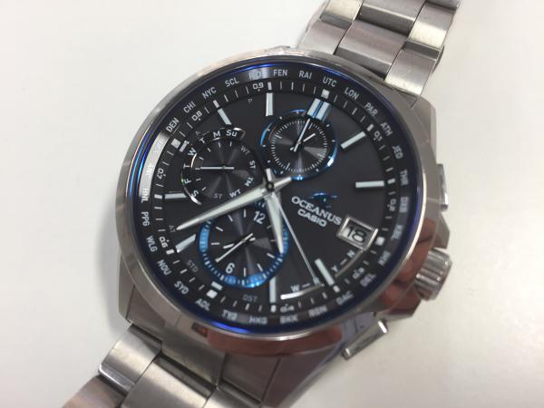 カシオオシアナス腕時計