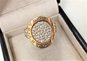 ブルガリダイヤリング